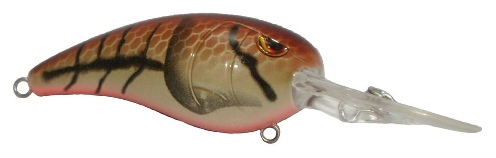 Spro RKCrawler 55 Mud Bug crankbait ready for cover deflection to trigger bass strikes