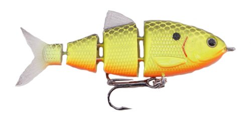 Spro SB25 BBZ1 swim bait chartreuse black for versatile multi-species fishing