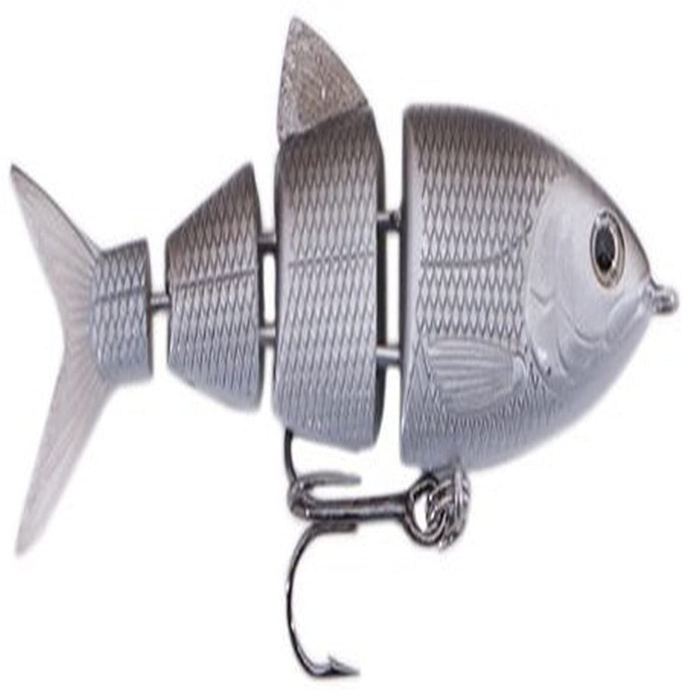 Spro SB80 BBZ1 floating swimbait in silver fish color with lifelike action.