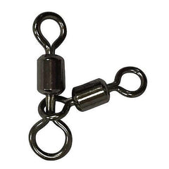 Spro SPSCB-05-6 Power Swivels Combo in black, 80lb, reduces line twist for cleaner rig action