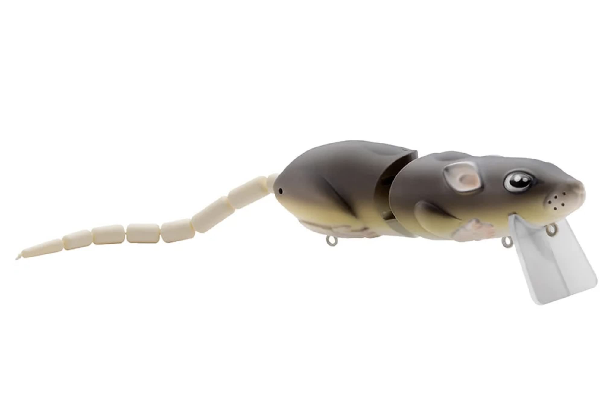 SPRO BBZ-1 Rat 25 Grey Ghost demonstrates walk-the-dog surface action on the water