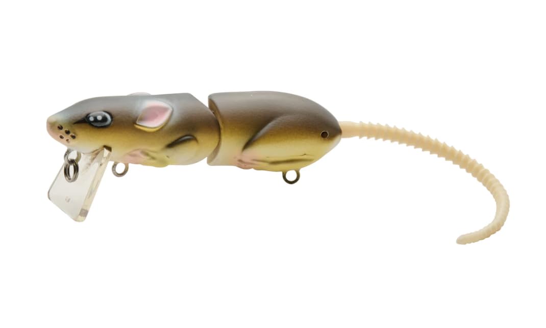 Spro SRT40Z1BRN front view, 4-inch topwater bait ideal for freshwater fishing.