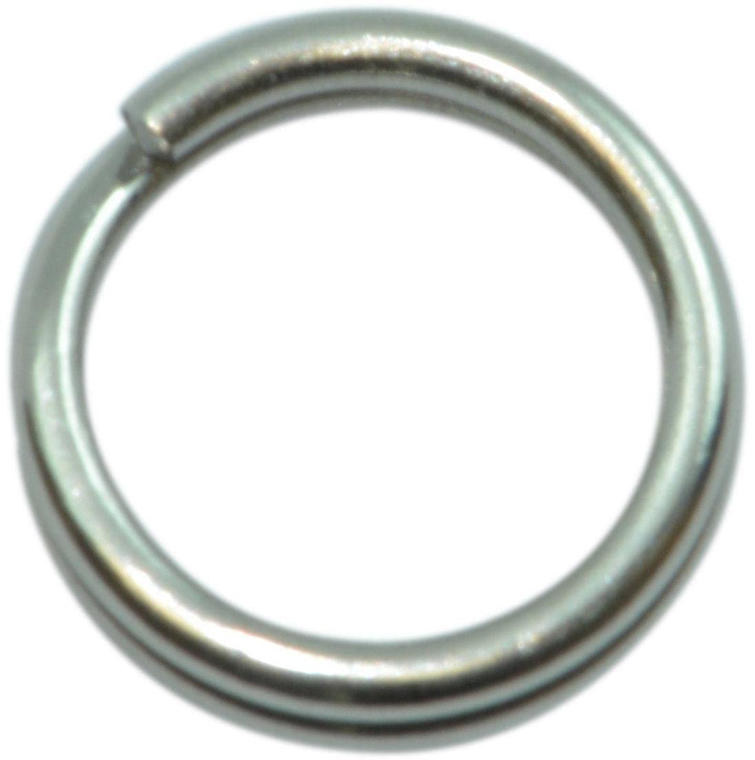 Spro stainless split rings size 3, durable pack of 10 for lure tuning and replacements