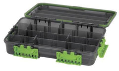 Spro STB3700M tackle-storage box in black and green for organized gear on the water