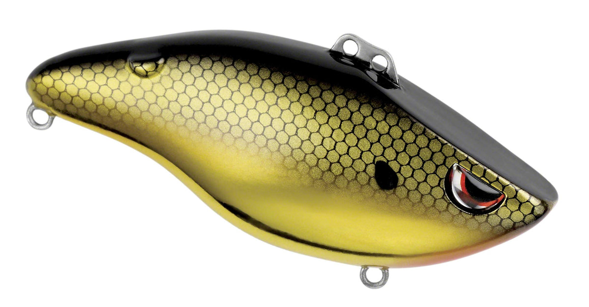 Spro Wameku Shad 70 black back gold lure delivering versatile, attention-grabbing action for multiple depths