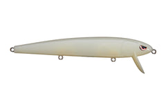 Spro Zero Minnow 130 silver black underwater view in water