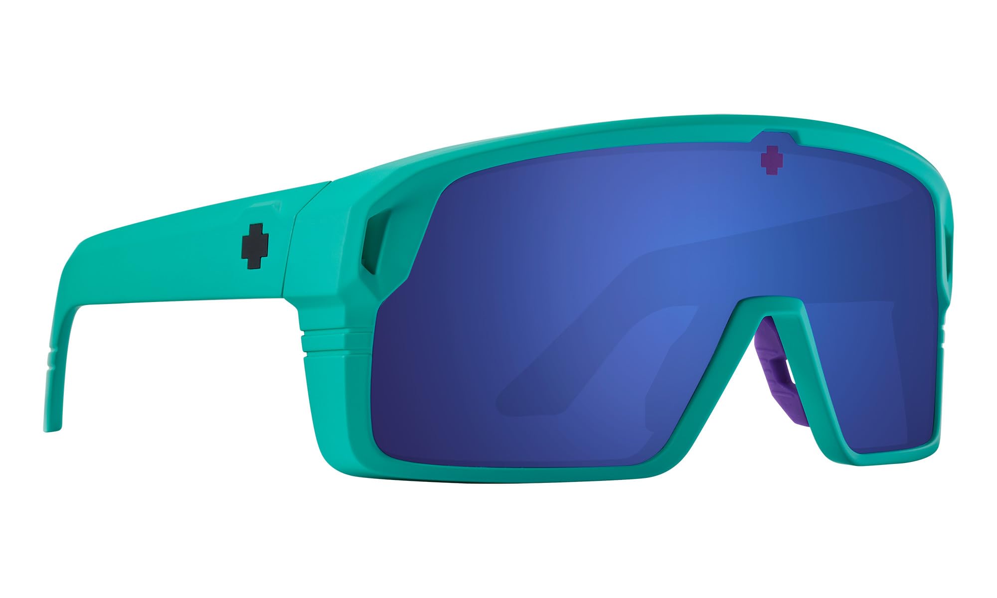 Spy Optic Monolith matte teal frame for durable everyday wear and bold style.