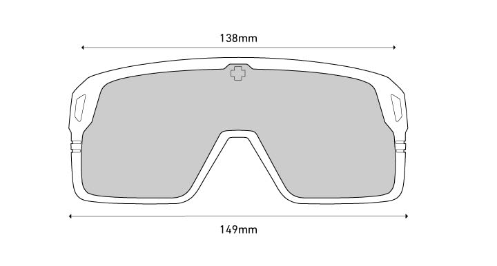 Spy Optic Monolith spectra mirror lenses offer vibrant reflections and color-rich visibility.