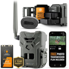 SPYPOINT FLEX-PLUS front view shows ready field setup for quick use