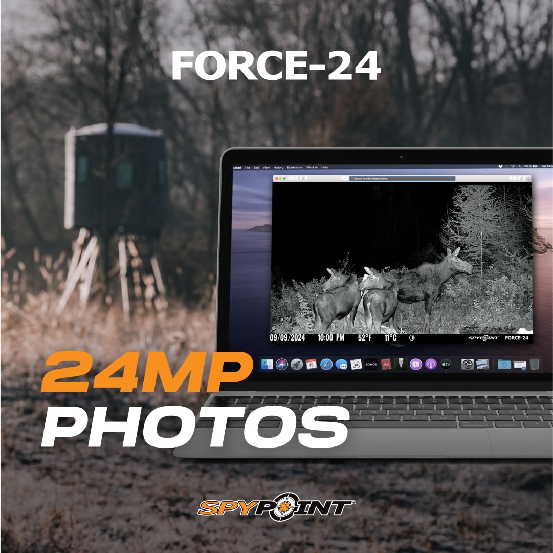 SPYPOINT FORCE-24 battery-life-extension suggests longer field deployments between replacements.
