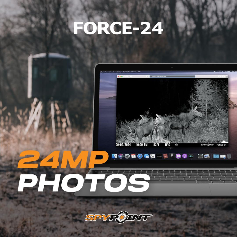 SPYPOINT FORCE-24 battery-life-extension suggests longer field deployments between replacements.