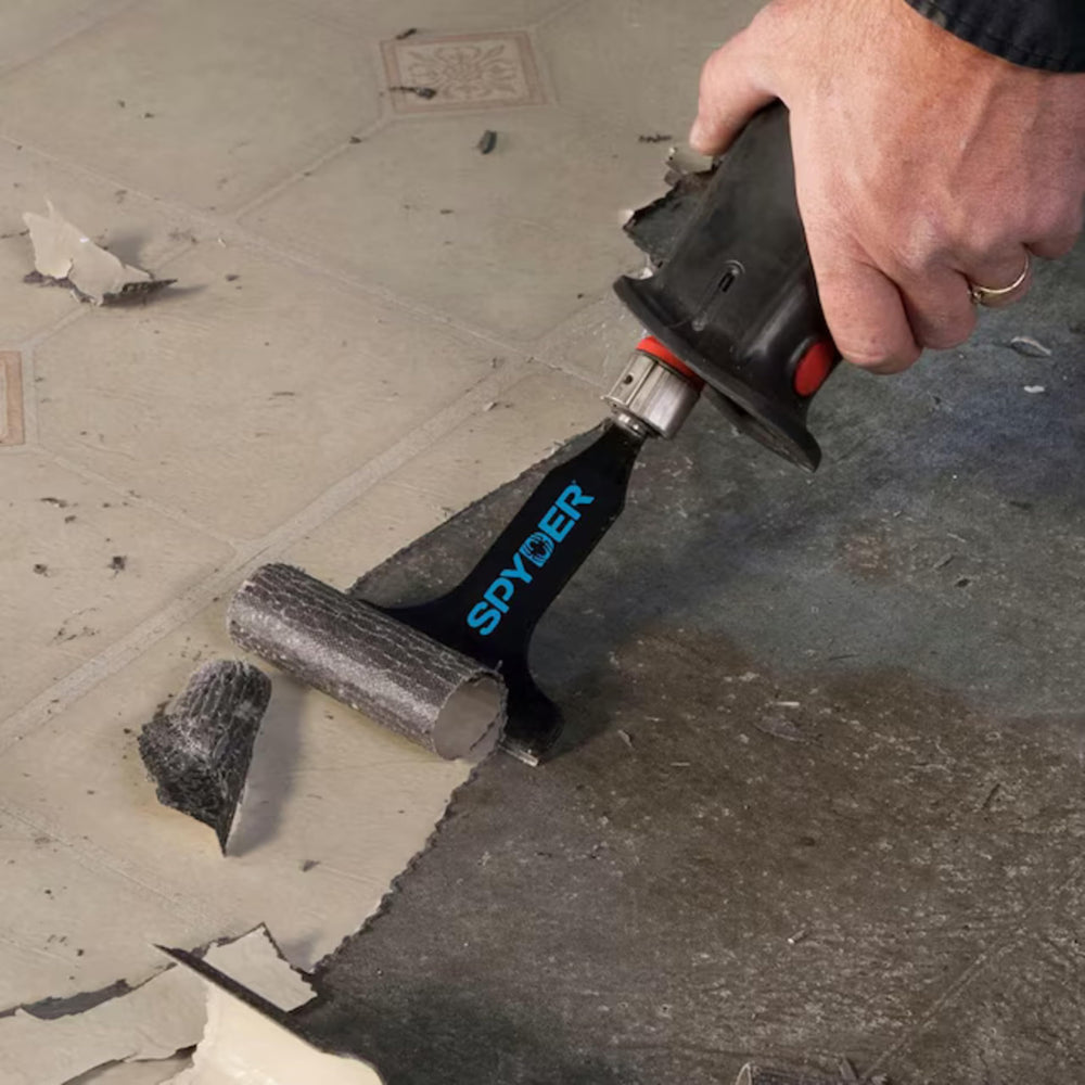 Spyder 2-inch scraper enables precise scraping on tough materials