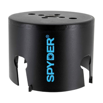 Spyder 3-5/8 inch hole saw diameter for versatile cutting including fiber cement and tile
