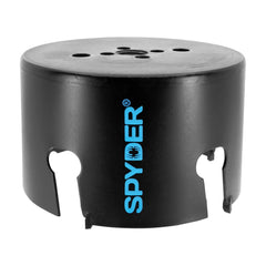 Spyder 4-1/2-inch hole saw kit shows versatile cutting options.