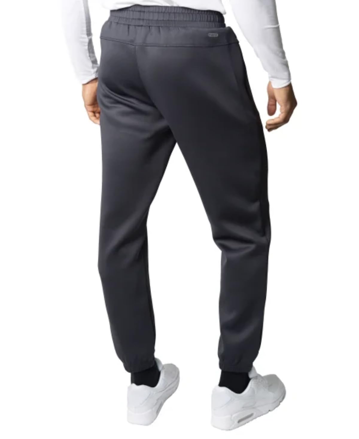 Spyder jogger with zippered pockets keeps essentials secure during runs.