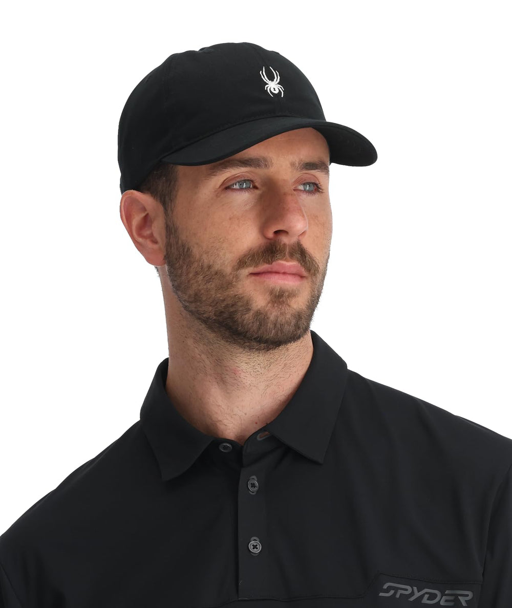 Spyder Unisex Bug Dad Hat with front embroidery for casual outdoor style.