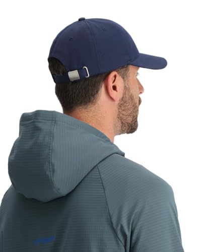 Spyder Curved-brim Dad Hat shields sun and adds classic silhouette.