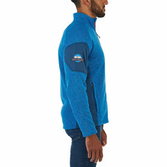 Spyder Empire fleece jacket zipper detail demonstrating smooth operation and durability