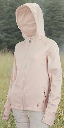 Spyder Hayer thumb-hole sleeves boost comfort and range of motion.