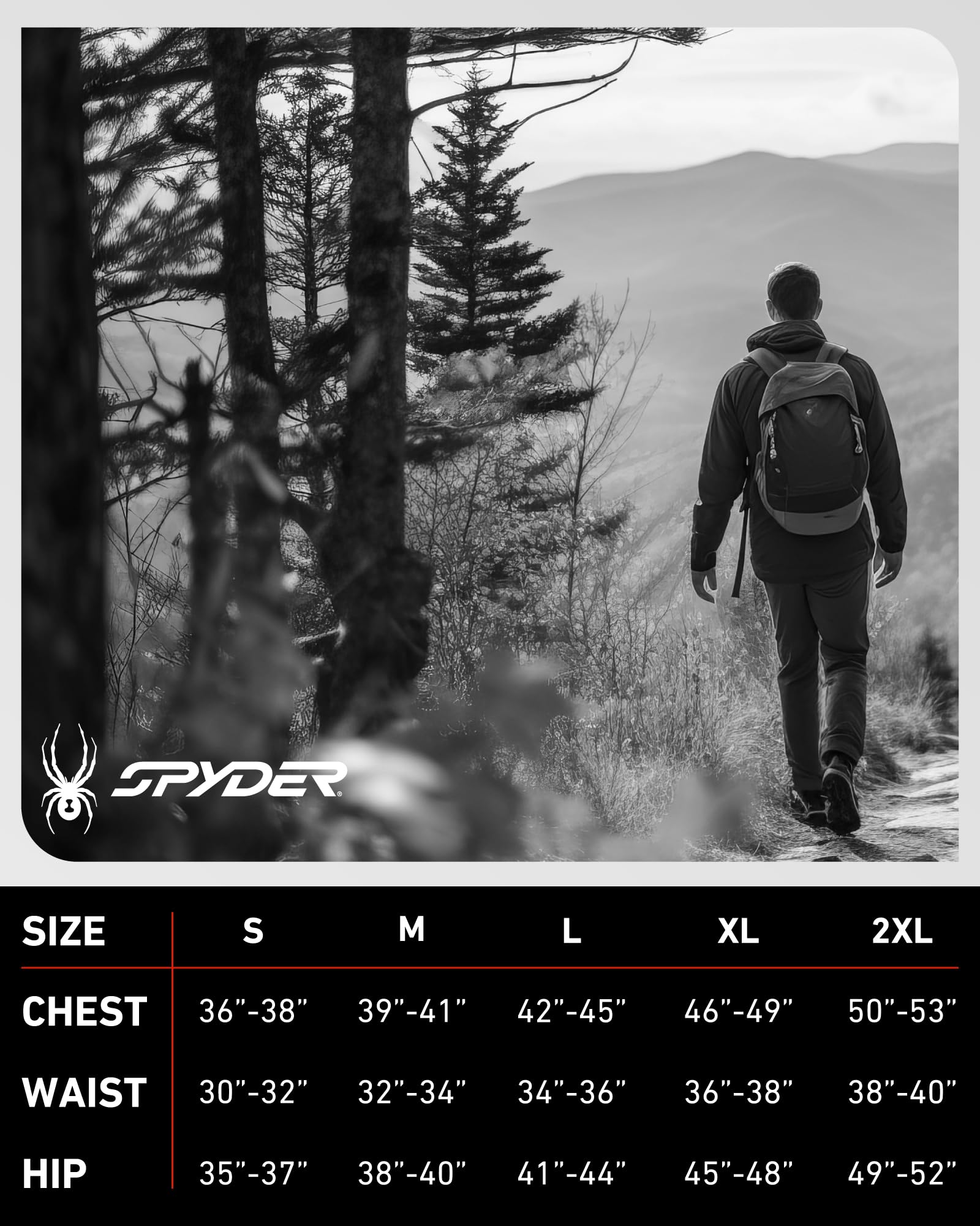 Spyder mens winter coat parka travel-ready design saves suitcase space on trips.