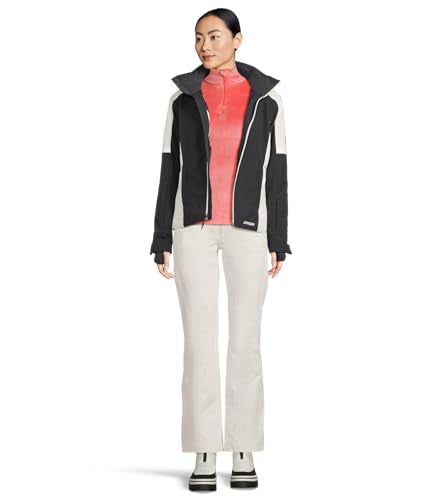 Spyder Shimmer Bug wearer's silhouette in Coral Haze suggests versatile snug fit