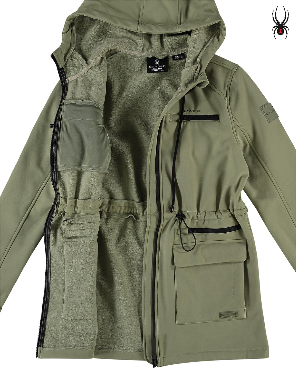 Spyder wind-resistant design helps you stay comfortable during breezy commutes.