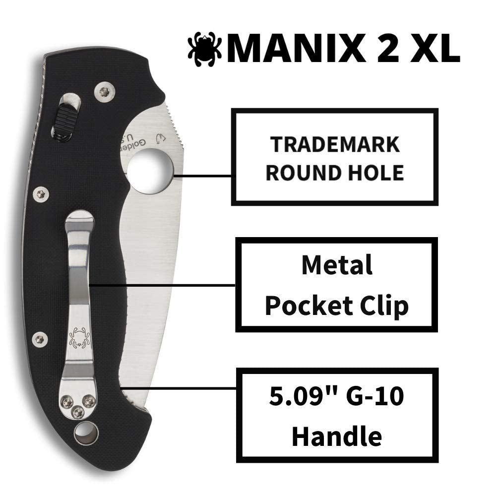 Reversible wire clip supports ambidextrous carry for left or right-handed users.