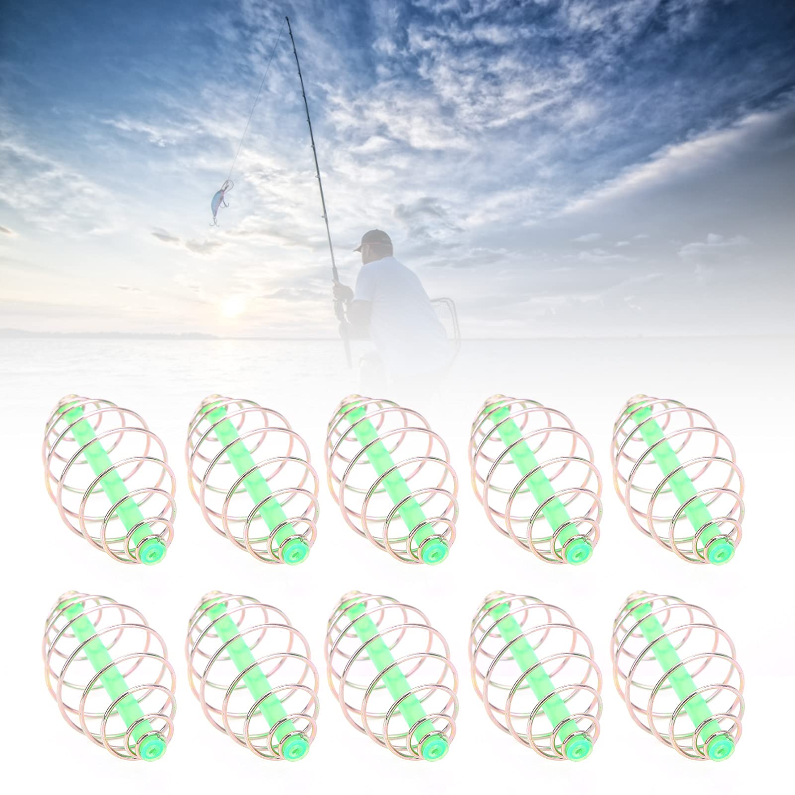 SPYMINNPOO bait retention design helps reduce waste during casts