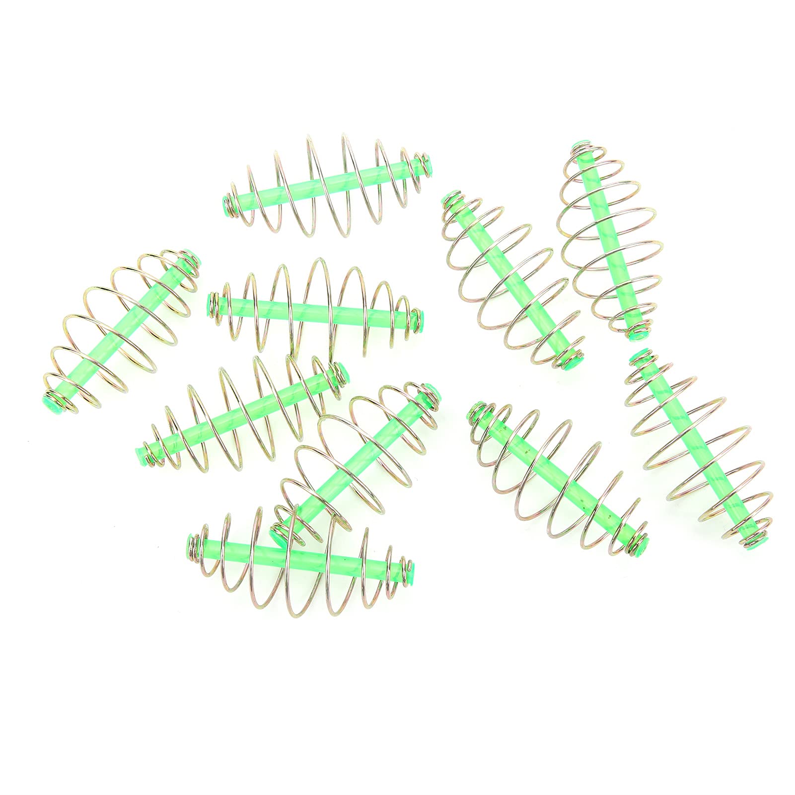 Optimized for fish attraction with spring coil system