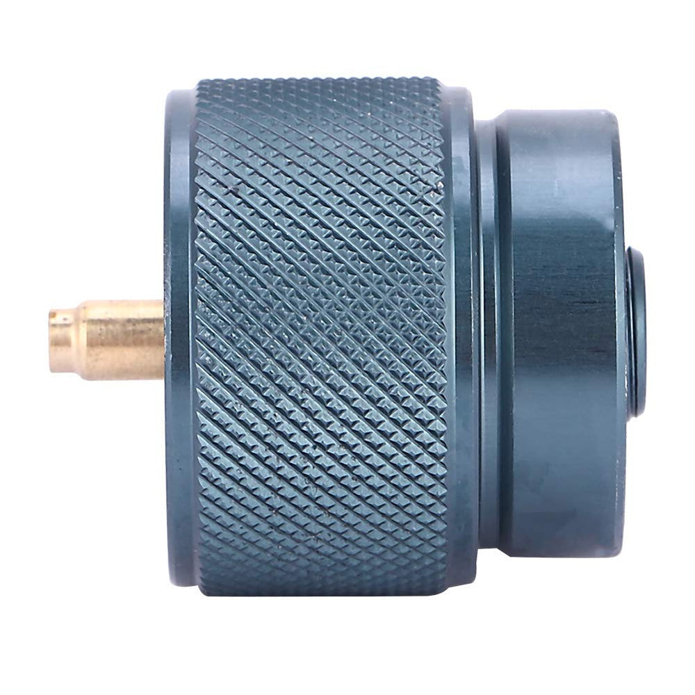 SPYMINNPOO compact gas adapter fits in a backpack
