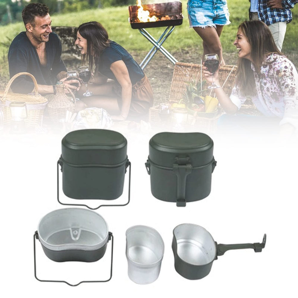 SPYMINNPOO Mess Kit provides lightweight, durable gear for rugged outdoor use.