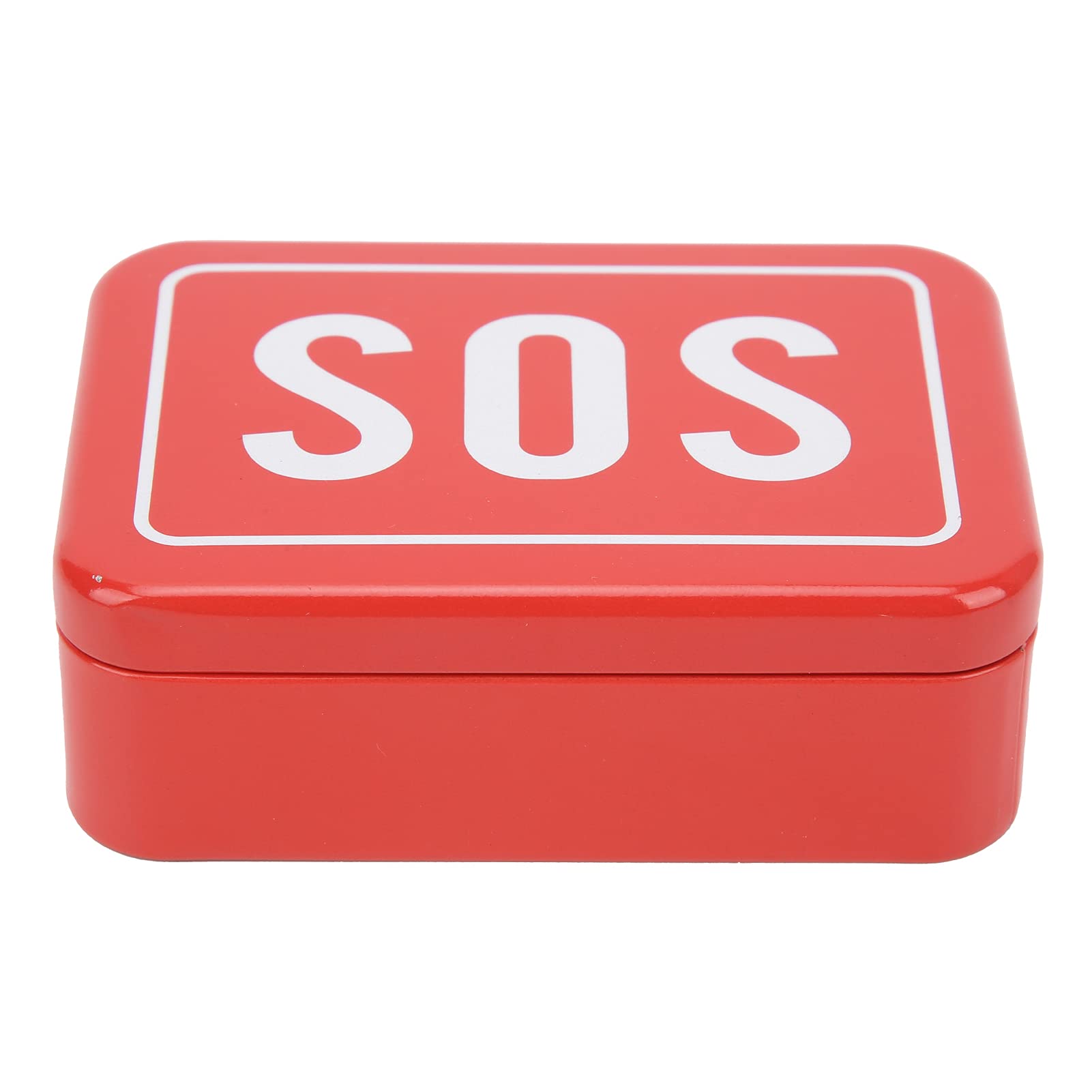 SPYMINNPOO Survival Kit Container bright red visibility in low light