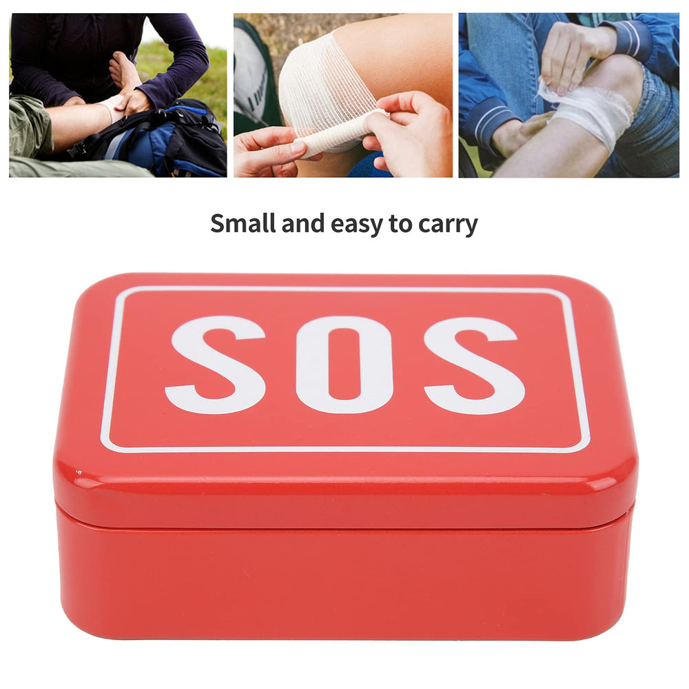 SPYMINNPOO Survival Kit Container tucked inside a backpack for travel