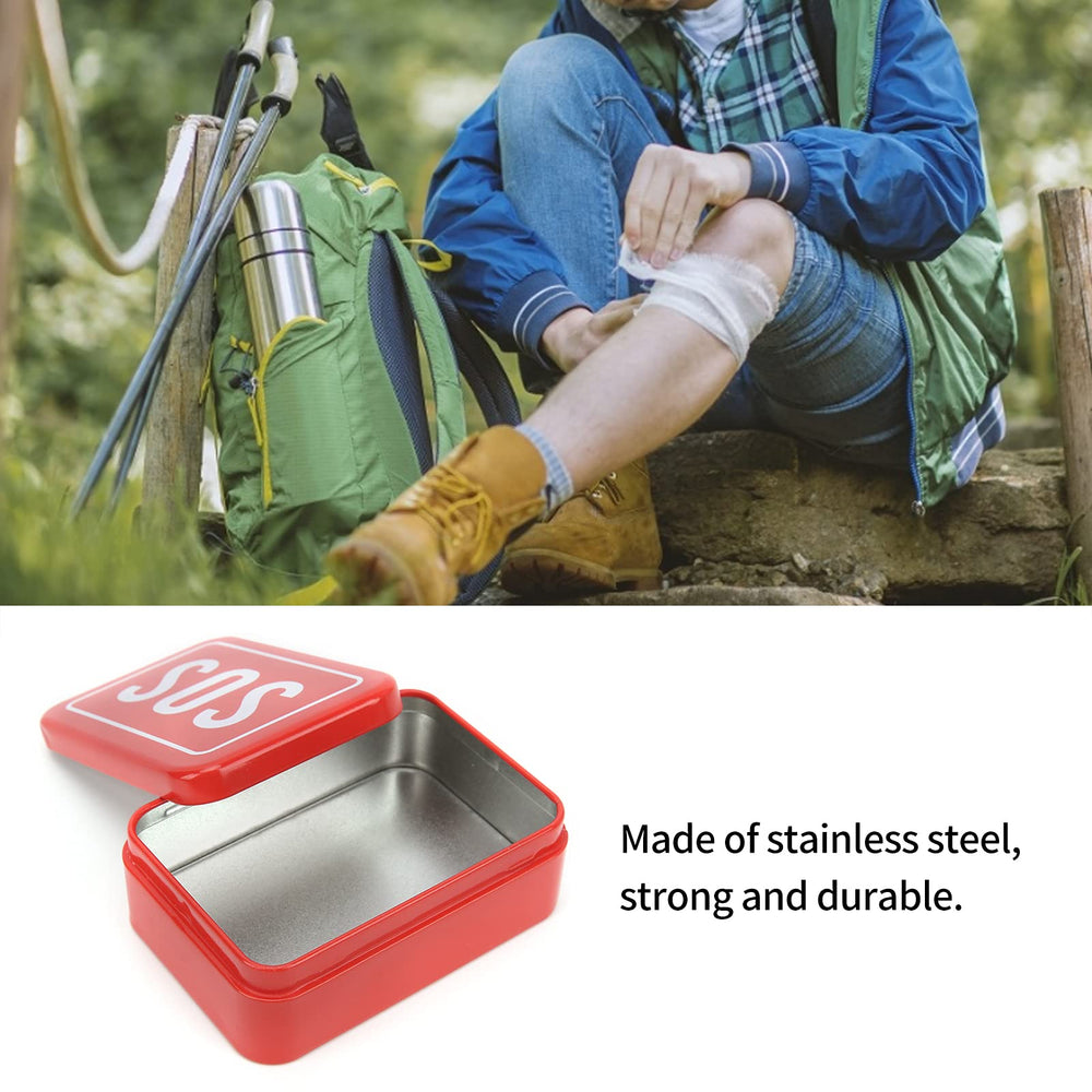 SPYMINNPOO Survival Kit Container ready in the car for on-the-go use