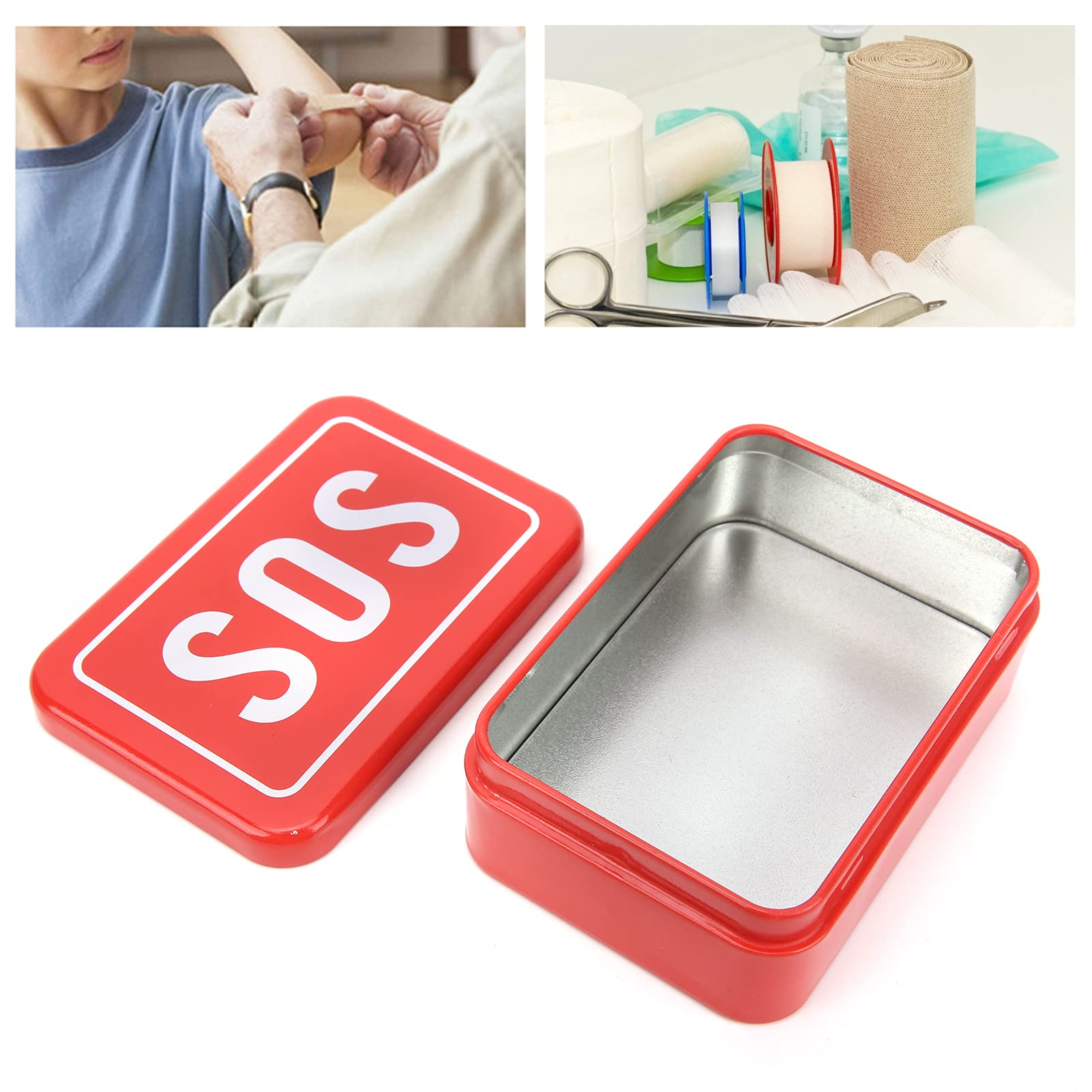 SPYMINNPOO Survival Kit Container stainless steel durability for rugged use