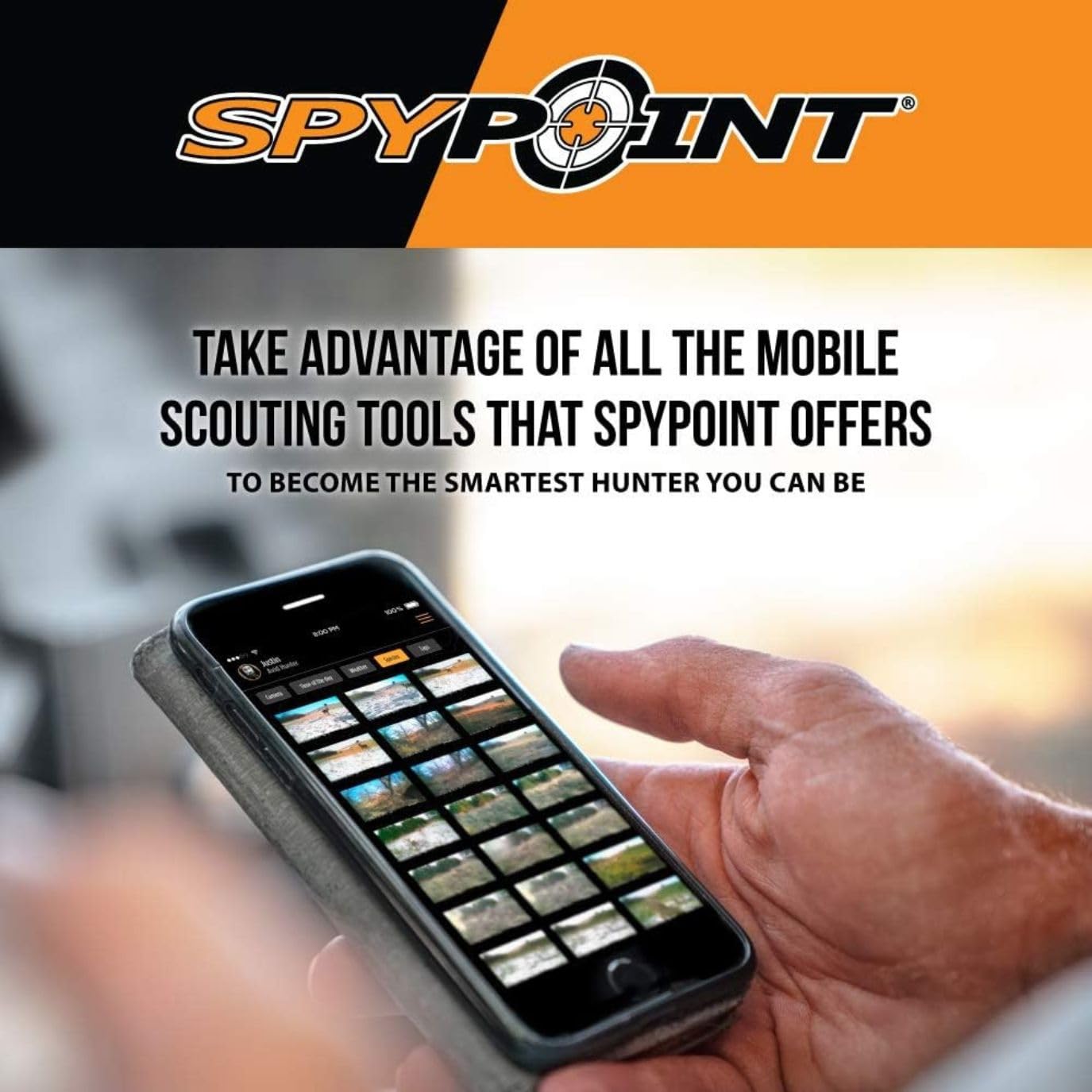SPYPOINT Cell-Link universal compatibility supports many SD card cameras for JPEG images.