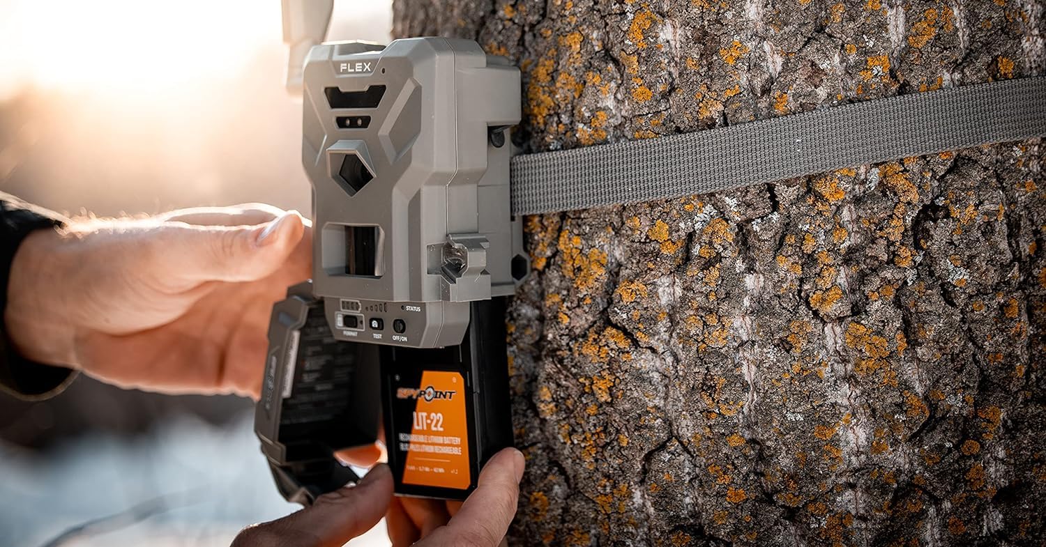 SPYPOINT microfiber cloth close-up for lens care