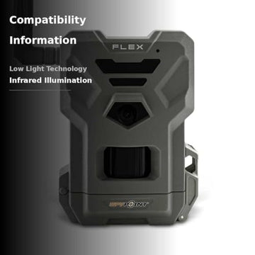 SPYPOINT Flex 1080p video with sound for clear field footage