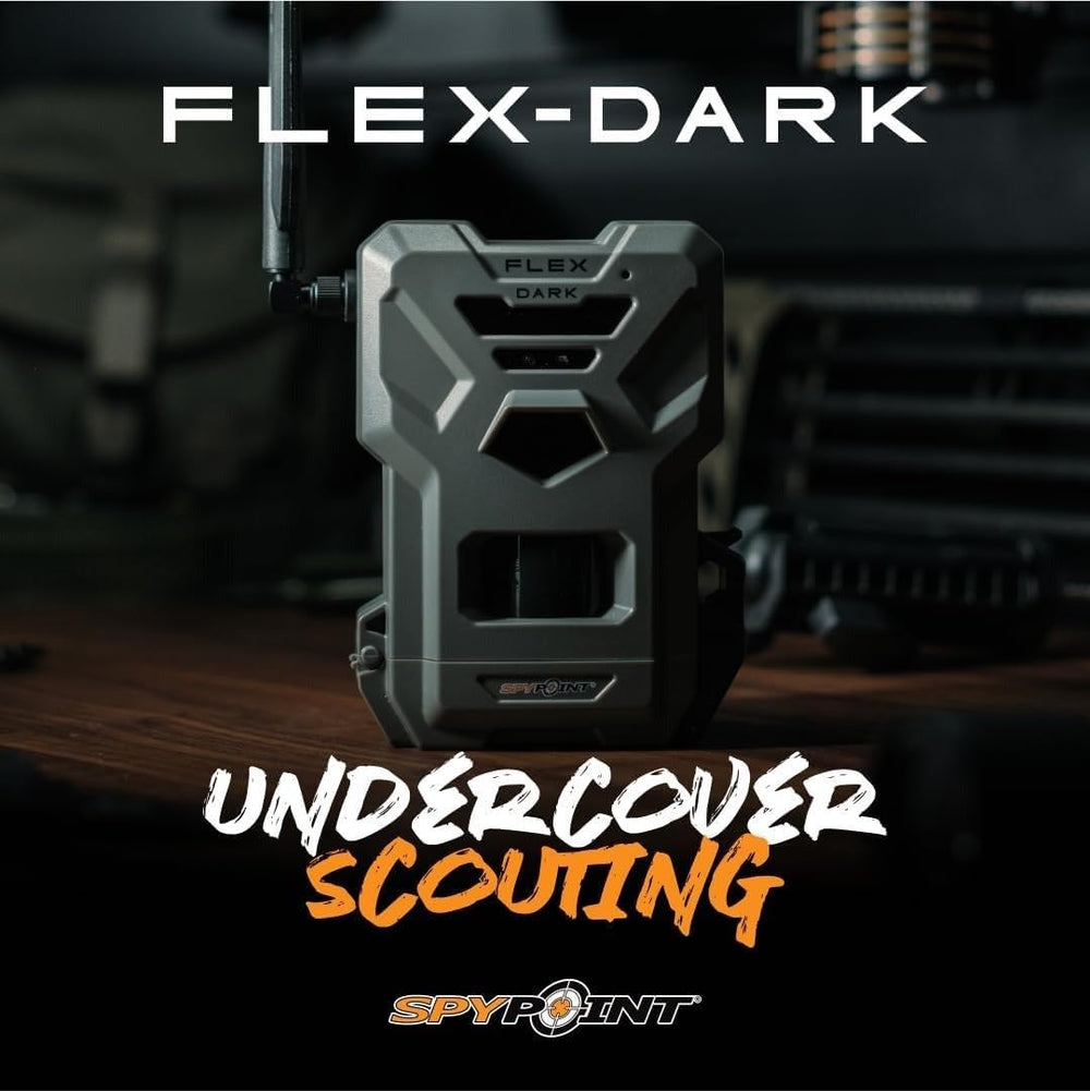 SPYPOINT Flex-Dark night vision in low light for clear shots