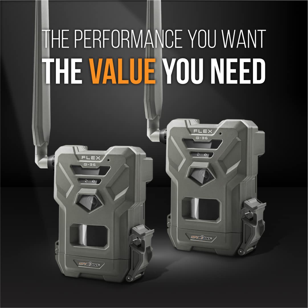 SPYPOINT Flex G-36 sub-0.3s trigger reduces misses during active game movement