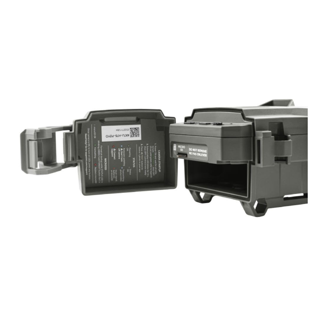 SPYPOINT Flex G-36 Twin Pack in woods install shows easy placement for property monitoring