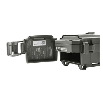 SPYPOINT Flex G-36 Twin Pack in woods install shows easy placement for property monitoring