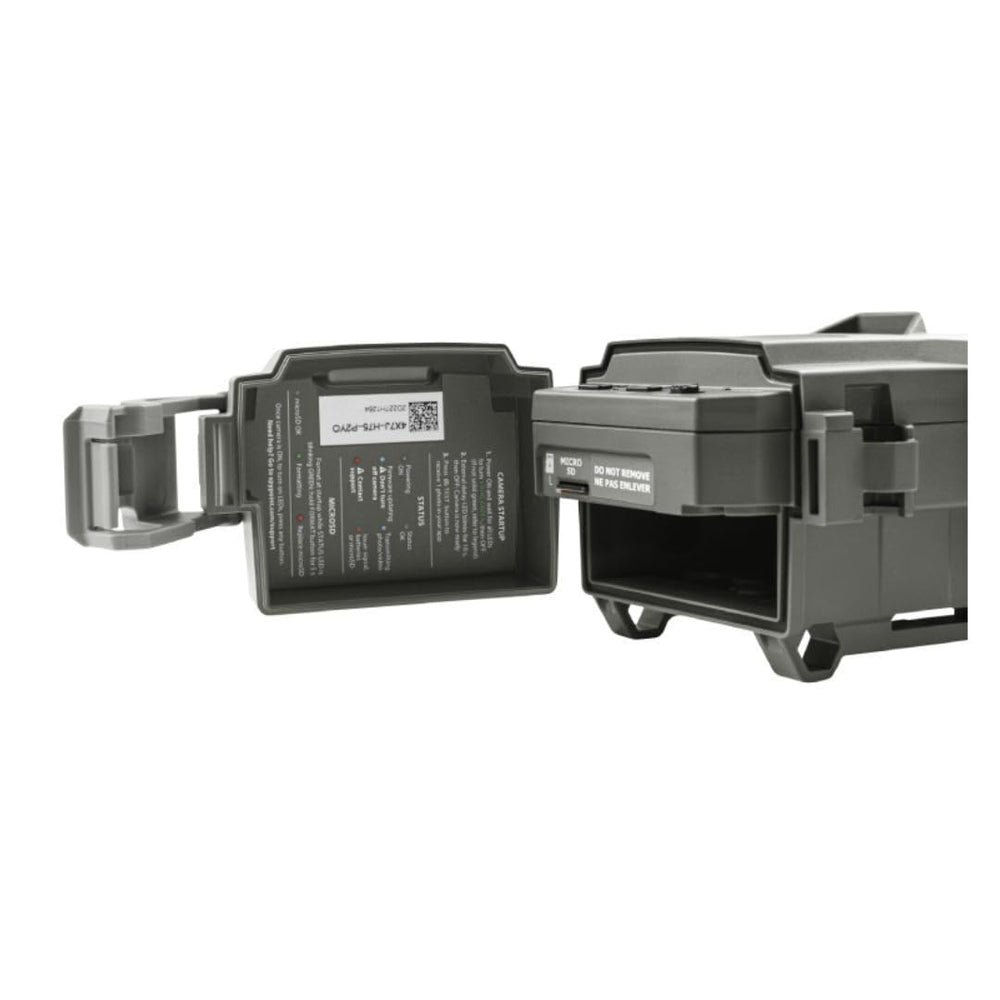 SPYPOINT Flex G-36 Twin Pack in woods install shows easy placement for property monitoring