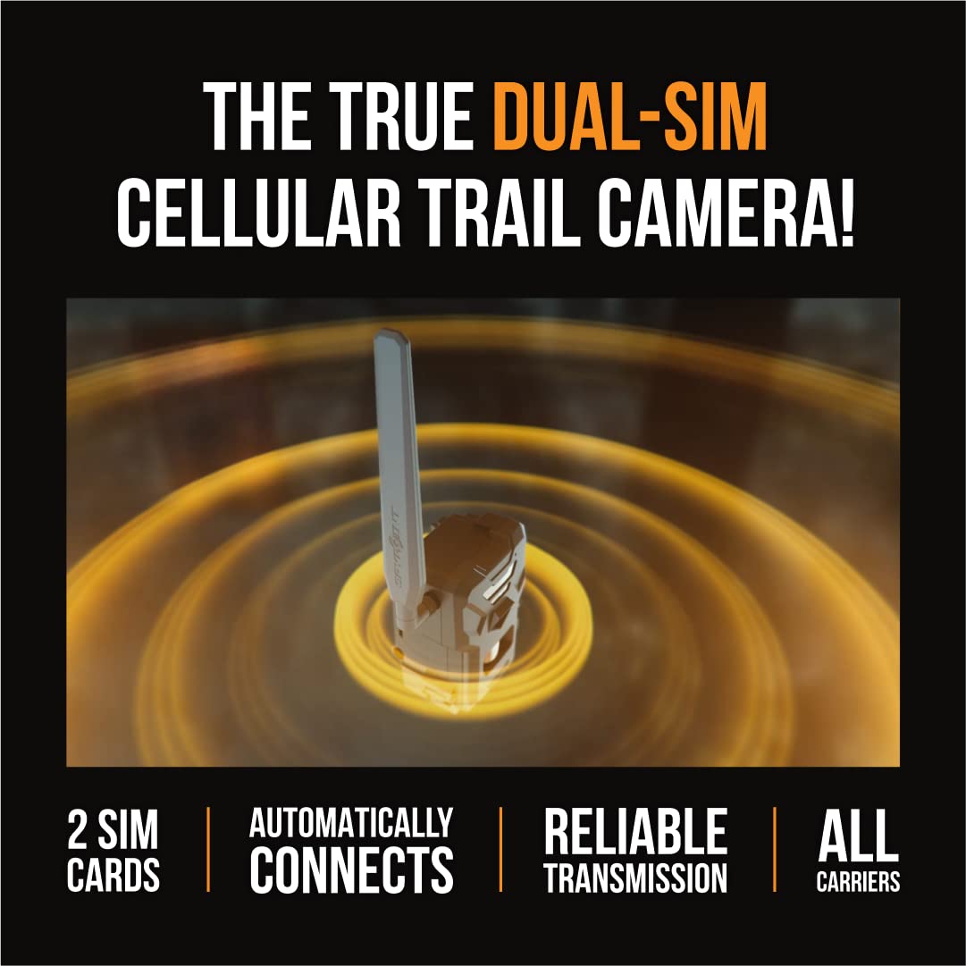 SPYPOINT Flex G-36 dual-SIM setup provides flexible network connectivity in remote areas.