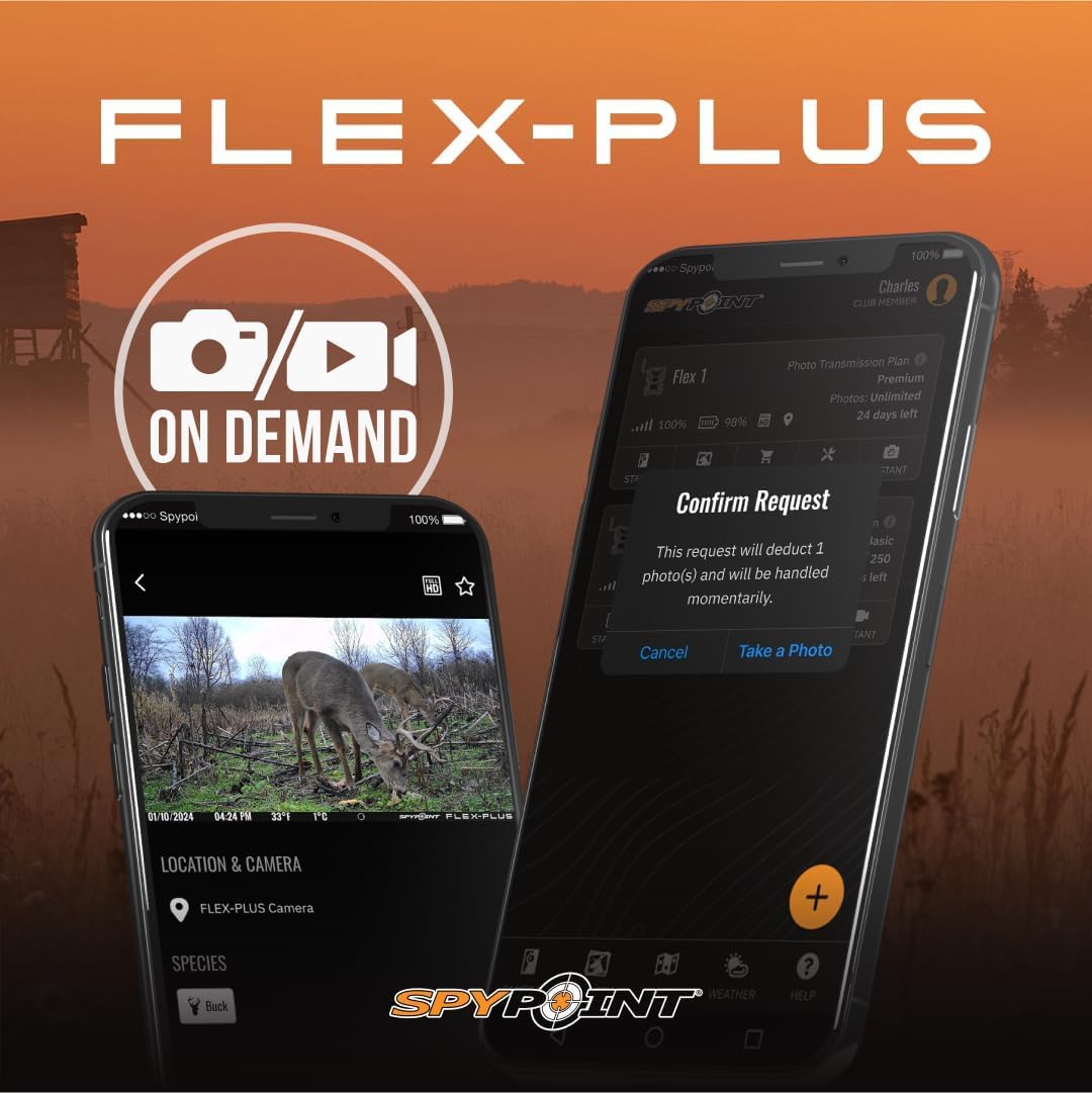 SPYPOINT Flex-Plus Ultimate Pack dual-SIM cards illustrate cross-carrier coverage for stable signals.