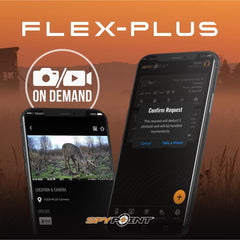 SPYPOINT Flex-Plus Ultimate Pack dual-SIM cards illustrate cross-carrier coverage for stable signals.