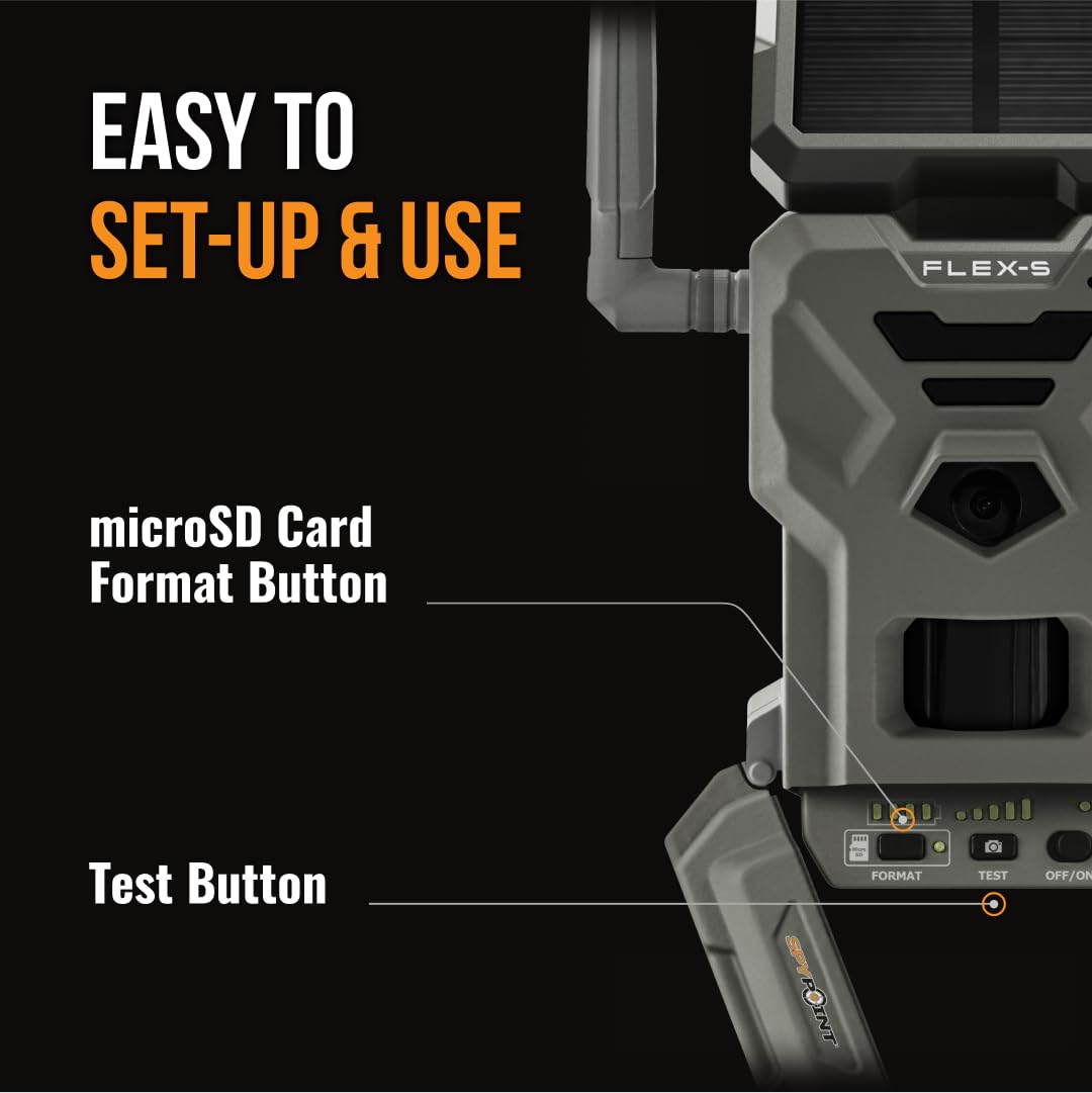 SPYPOINT FLEX-S records 1080p video with sound for field clips