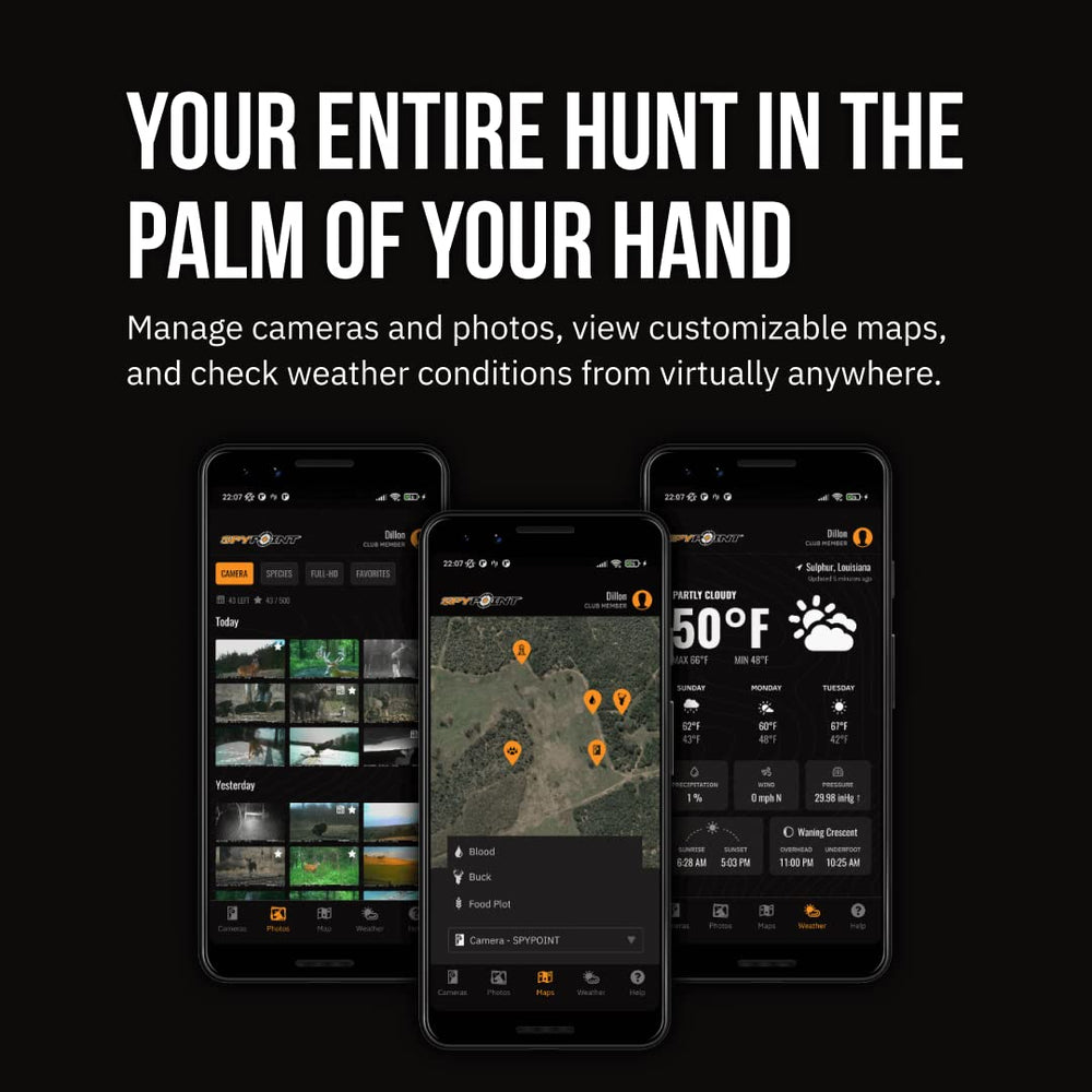 SPYPOINT Flex 0.3s trigger speed for fast moment captures
