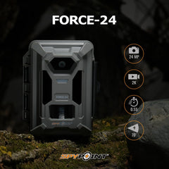 SPYPOINT FORCE-24 2K video sample demonstrates sharp wildlife footage in remote locations.