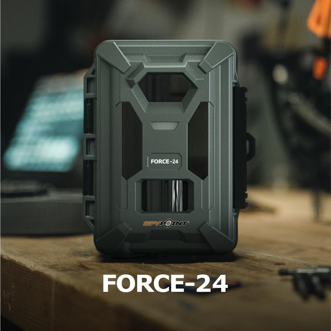SPYPOINT FORCE-24 battery life-friendly design enables longer field deployments.